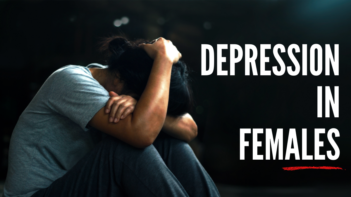 A lady is sitting in depressed mood lady's mood change so much that you understand what she wants?