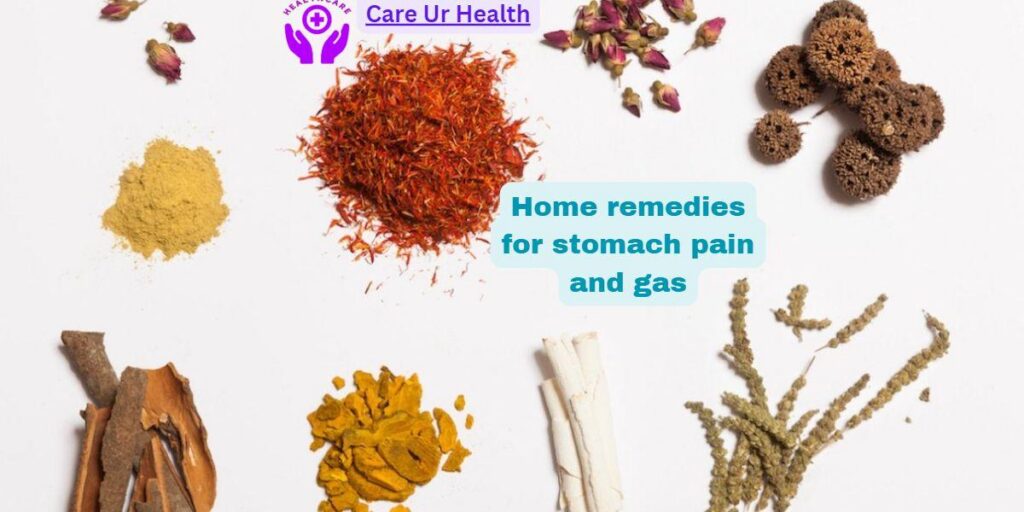 home remedies for stomach pain and gas