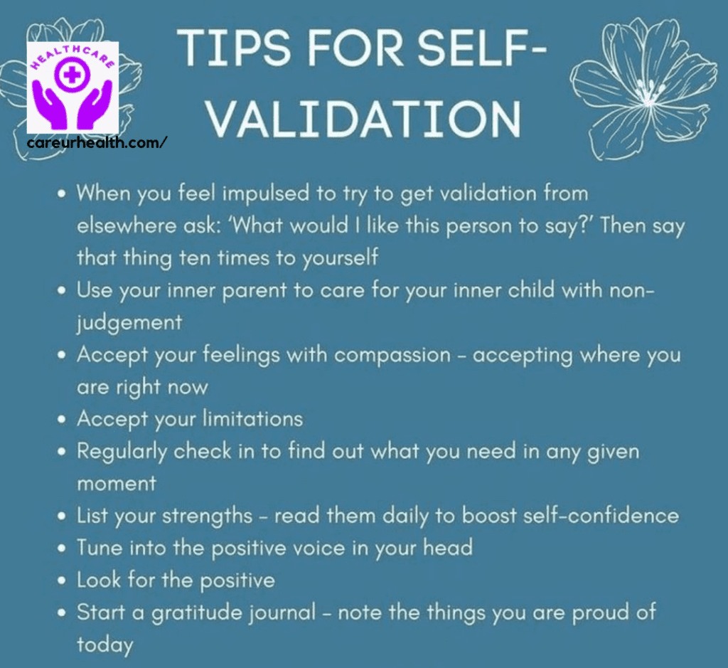 mindful way to practice self-validation