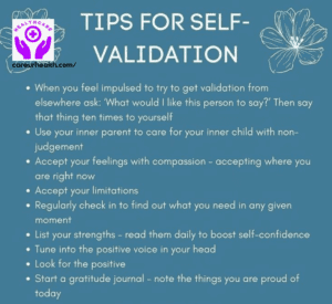 mindful way to practice self-validation