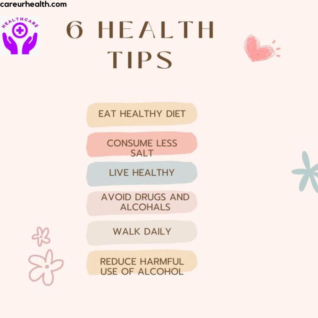 10 ways to stay healthy and fit