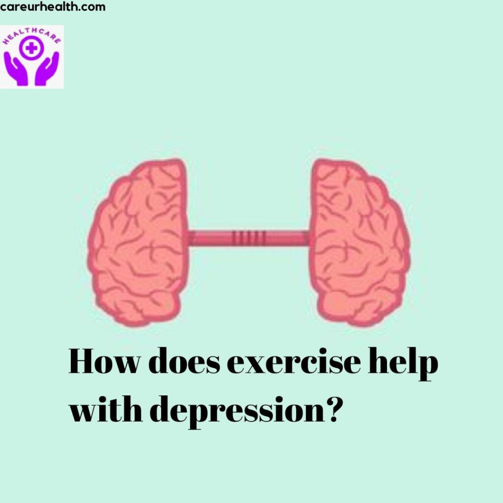 How does exercise help with depression