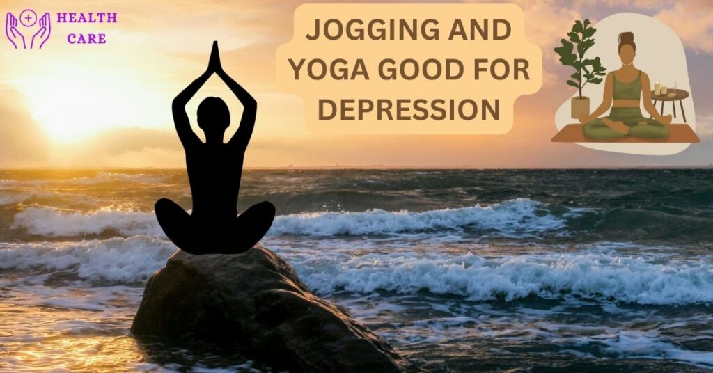 Jogging and Yoga good for depression