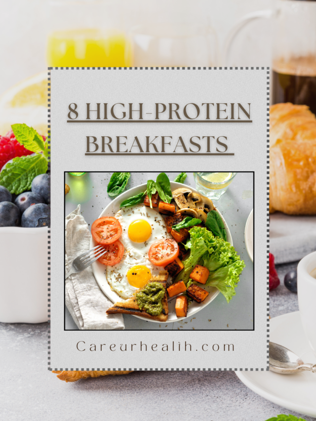 8 HIGH-PROTIEN BREAKFASTS