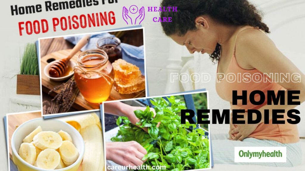 food poisoning home remedies