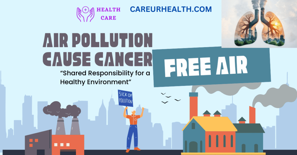 How does air pollution cause cancer