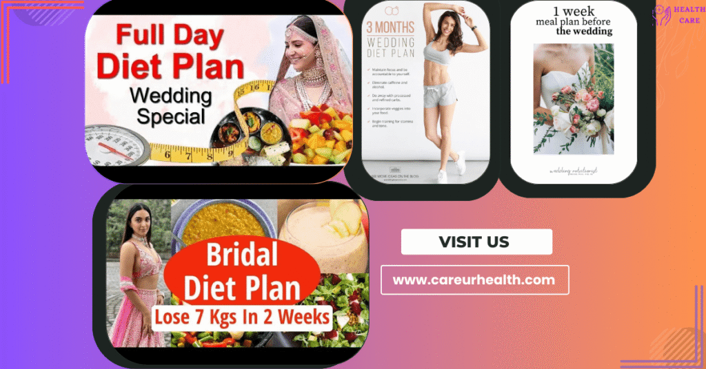 Pre-Wedding Diet Tips for Brides