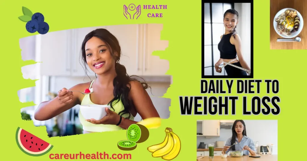 Women enjoying healthy meals as part of a daily weight loss diet plan