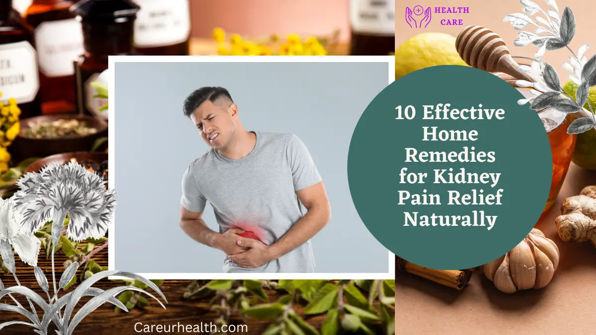 10 Effective Home Remedies for Kidney Pain Relief Naturally